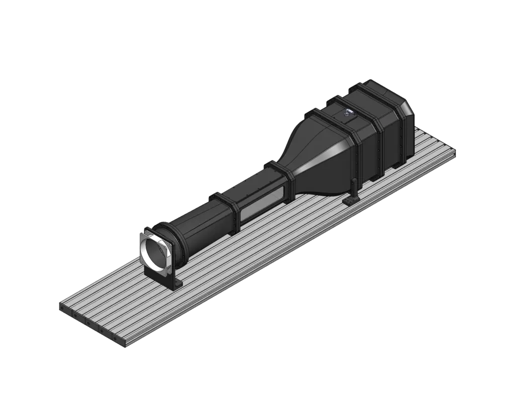 吸込型Open Wind tunnelモデル